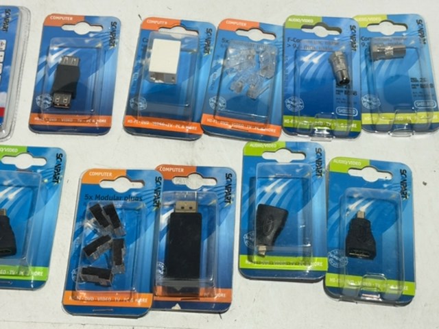 Partij kabels en adapters, scanpart - afbeelding 10 van  10