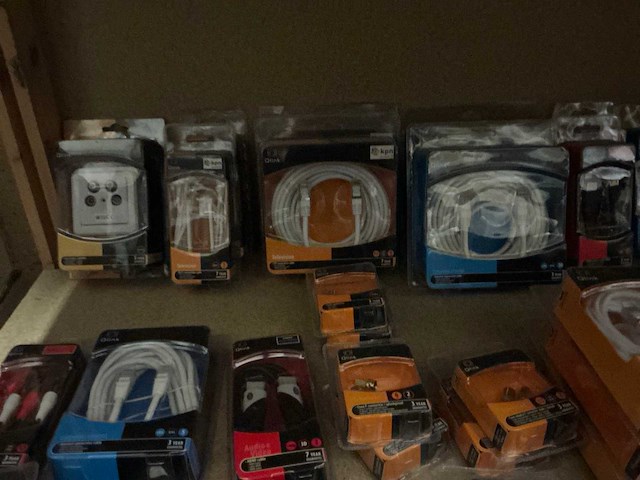 Partij kabels en divers (59x) - afbeelding 3 van  3