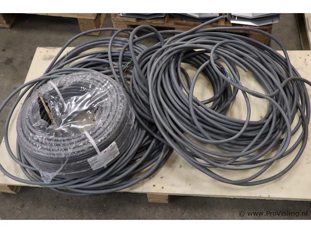Partij kabels o.a. donne installatiekabel d35590f3 85690286 - 100mtr - nieuw - afbeelding 1 van  3