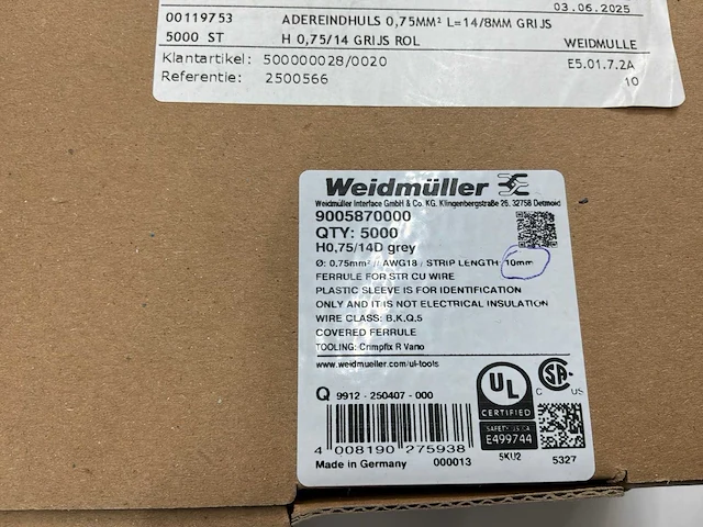 Partij kabelschoenen - afbeelding 4 van  6