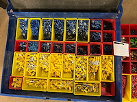 Partij kabelschoentjes in sortimo metalen assortimentskist - afbeelding 4 van  5