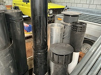 Partij kachelpijpen en loodgietersmateriaal - afbeelding 3 van  6
