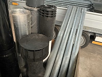 Partij kachelpijpen en loodgietersmateriaal - afbeelding 5 van  6