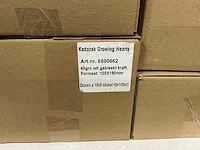 Partij kadozak growing hearts 40grs wit gebleekt kraft 120x190mm (16000x) - afbeelding 4 van  4