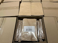 Partij kadozakken 12x18cm brown kraft ribbed 50 grs (99000x)