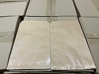 Partij kadozakken 12x18cm brown kraft ribbed 50 grs (99000x) - afbeelding 2 van  5