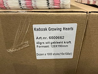Partij kadozakken growing hearts 120x190mm (14000x) - afbeelding 5 van  5