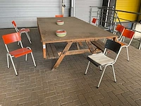 Partij kantinestoelen, 17 stuks - afbeelding 1 van  5
