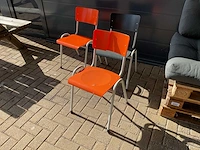 Partij kantinestoelen, 17 stuks - afbeelding 4 van  5