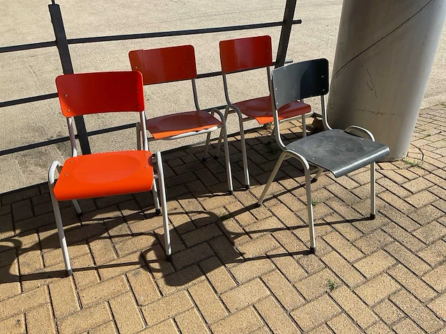 Partij kantinestoelen, 17 stuks - afbeelding 5 van  5
