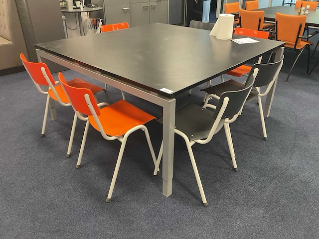 Partij kantinestoelen, 19 stuks - afbeelding 1 van  5