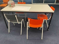 Partij kantinestoelen, 19 stuks - afbeelding 2 van  5