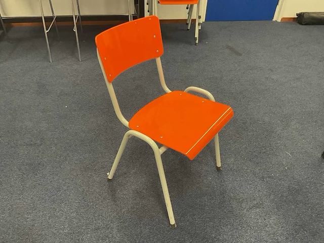 Partij kantinestoelen, 19 stuks - afbeelding 4 van  5