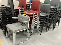 Partij kantinestoelen - afbeelding 2 van  4