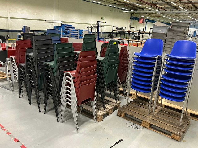 Partij kantinestoelen - afbeelding 4 van  4