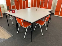 Partij kantinetafels, 10 stuks - afbeelding 4 van  5