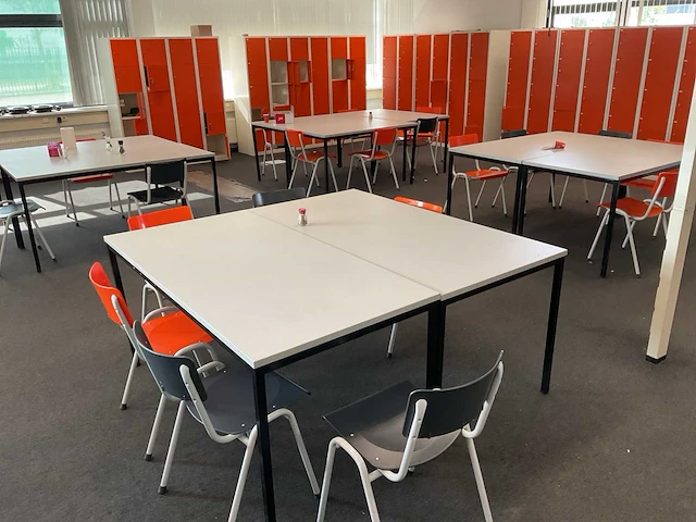 Partij kantinetafels, 10 stuks - afbeelding 1 van  5