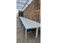 Partij kantinetafels met stoelen - afbeelding 6 van  7