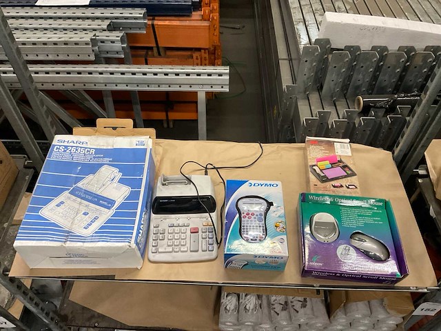 Partij kantoor-/winkel benodigdheden - afbeelding 1 van  5