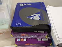 Partij kantoorbenodigdheden o.a. printpapier en archiveerbakken - afbeelding 7 van  7