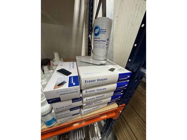 Partij kantoorbenodigdheden voor whiteboards - afbeelding 3 van  10