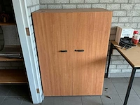 Partij kantoorinrichting met bureaus, 2 kasten en 4 stoelen - afbeelding 6 van  12