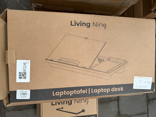 Partij kapstokken, kledingrekken en laptoptafels living nine - afbeelding 2 van  6