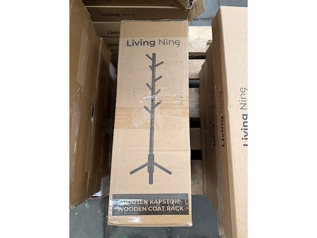 Partij kapstokken, kledingrekken en laptoptafels living nine - afbeelding 4 van  6