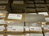 Partij karton goud/zilver cardboard 155x75mm (15900x) - afbeelding 2 van  2