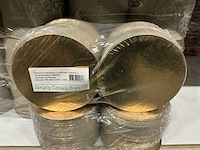 Partij karton goud/zilver cardboard ø160mm (5000x) - afbeelding 1 van  1