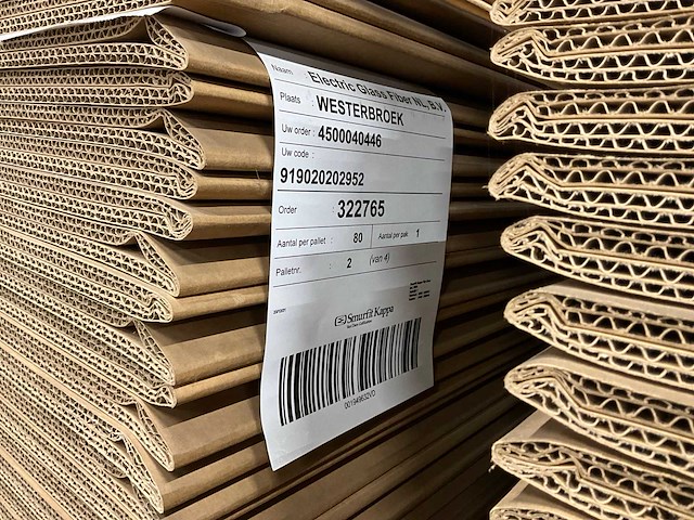 Partij kartonnen doos 900x900x1400 mm (80x) - afbeelding 4 van  4