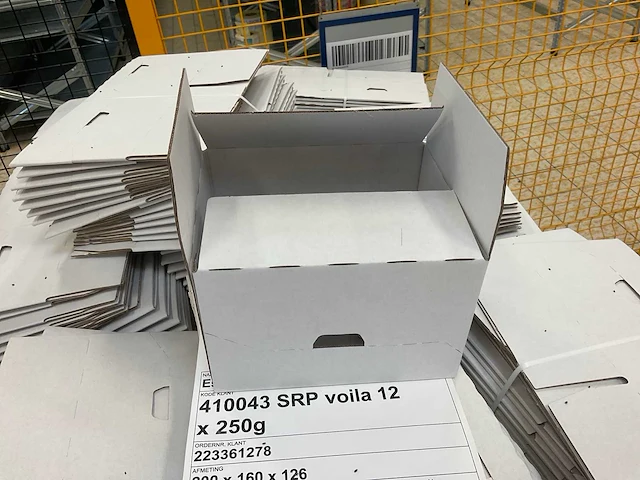Partij kartonnen dozen onbedrukt (4500x) - afbeelding 7 van  7