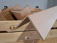 Partij kartonnen hoekprofielen, cordstrap - afbeelding 3 van  8