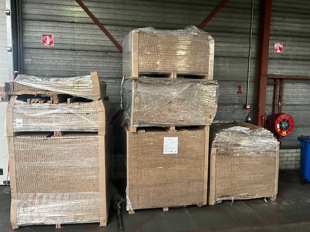 Partij kartonnen honingraatstrips - afbeelding 2 van  7