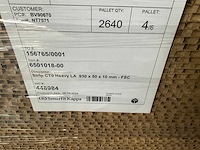 Partij kartonnen honingraatstrips - afbeelding 6 van  7