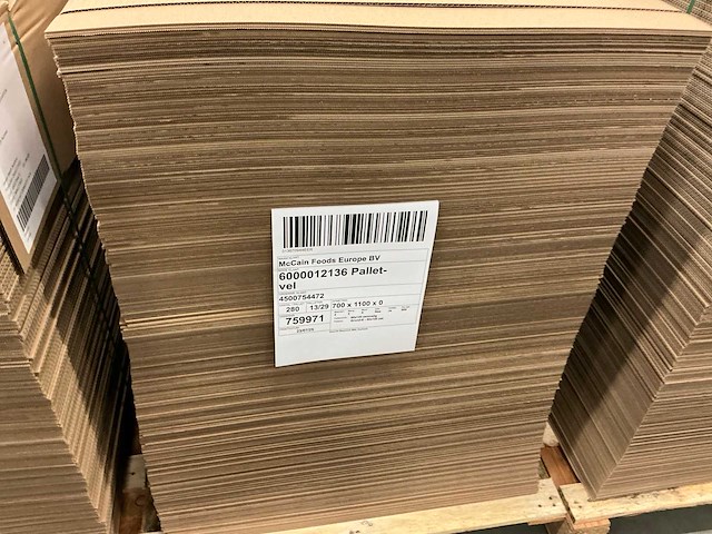 Partij kartonnen vellen - afbeelding 4 van  5