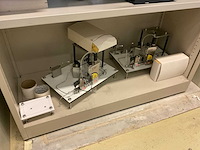 Partij kasten en magazijnstelling met inhoud - afbeelding 11 van  30