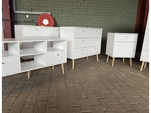 Partij kasten en opbergers byfonq, wit - afbeelding 2 van  7