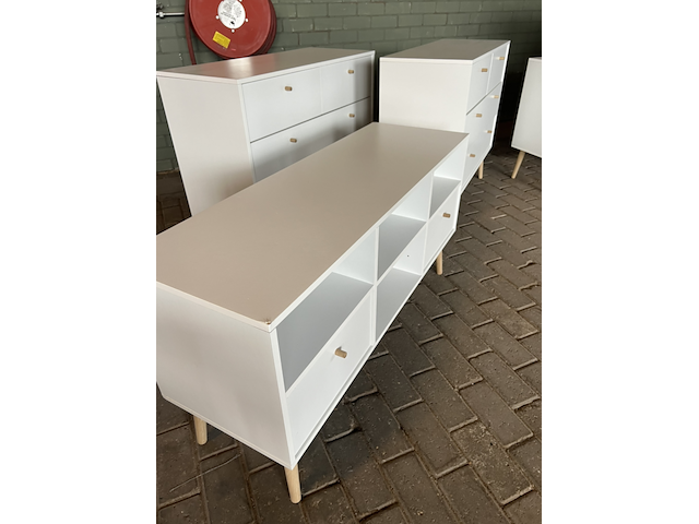 Partij kasten en opbergers byfonq, wit - afbeelding 4 van  7