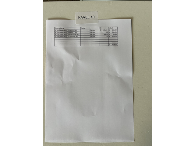 Partij kasten en opbergers byfonq, wit - afbeelding 7 van  7