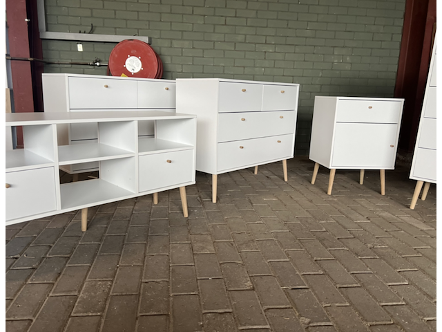 Partij kasten en opbergers, byfonq, wit - afbeelding 2 van  6