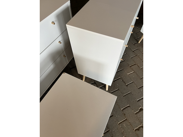 Partij kasten en opbergers, byfonq, wit - afbeelding 5 van  6