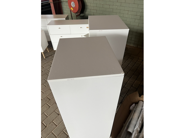 Partij kasten en opbergers, byfonq, wit - afbeelding 6 van  6