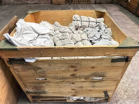 Partij katoenen overtrekken met ringen - afbeelding 1 van  5