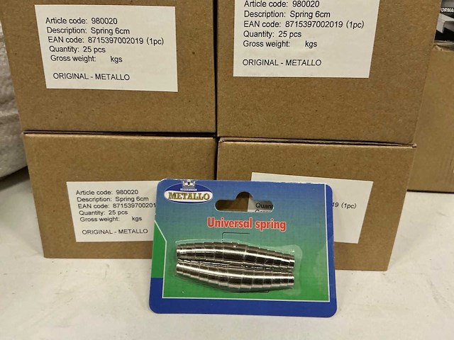 Partij keizers kroon metallo universal spring 6cm (90x) - afbeelding 1 van  4