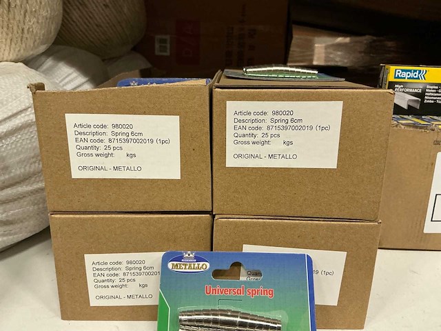 Partij keizers kroon metallo universal spring 6cm (90x) - afbeelding 2 van  4