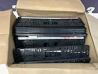 Partij kentekenplaat houders - afbeelding 3 van  5