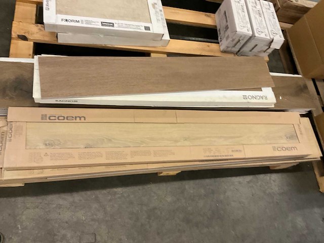 Partij keramisch parket restdelen - afbeelding 3 van  3