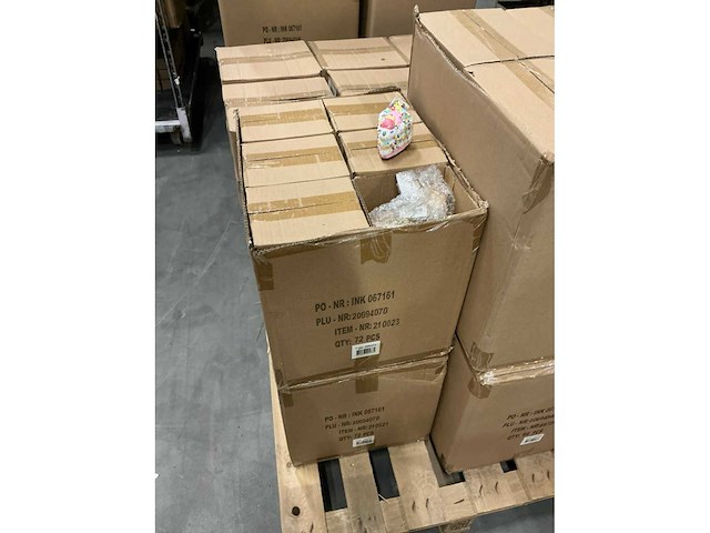 Partij kerst ornameten taartpunt (144x) - afbeelding 3 van  4