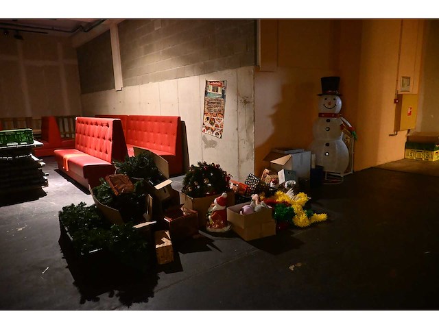 Partij kerst / sneeuw decoratie - afbeelding 2 van  7